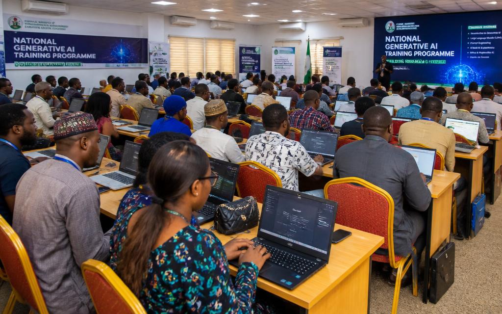 2,000 Nigerians in a nationwide Generative AI training programme